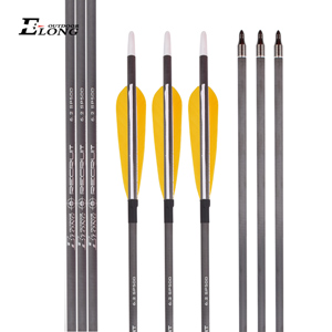 Elong ID 6.2mm carbon fiber arrow shaft archery arrow