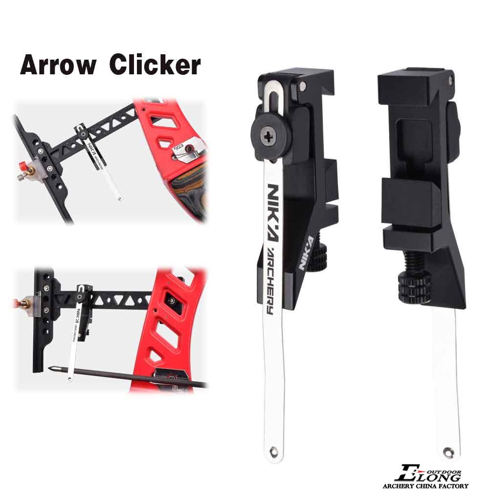 New Archery Recurve Bow Aluminum Extended Clicker