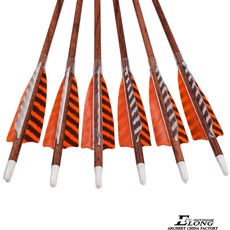 SP 400 Tradtional Wood Camo Carbon Arrows 