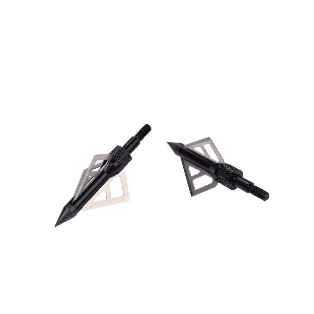 13/16'' 100 grain black conquest broadhead hunting 