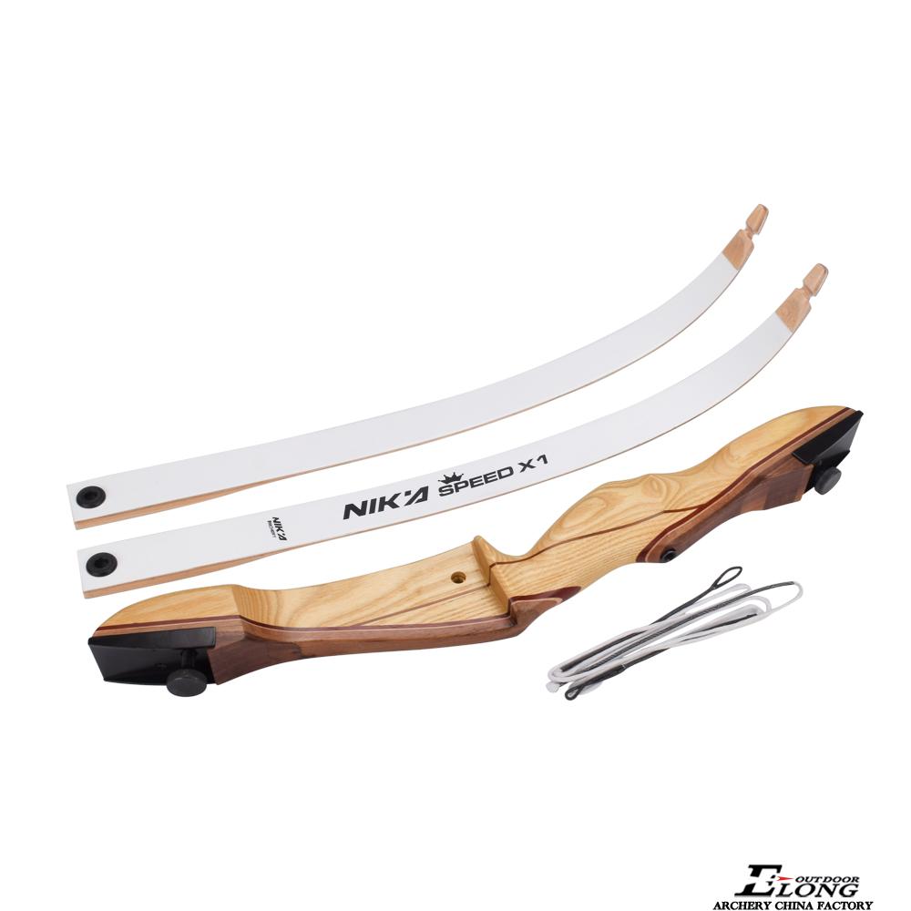 Nika Archery RH/LH Recurve Wooden Bow for Archery Beginner Target & Practice