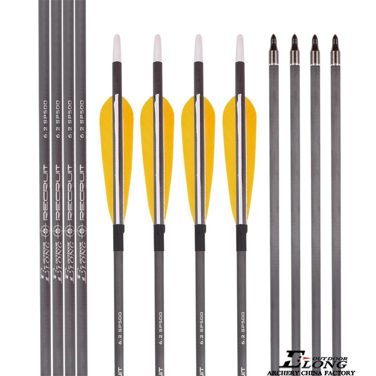 ELONG 6.2新兵碳箭专业比赛品质6.2内径千6直线度可定制弓箭箭支