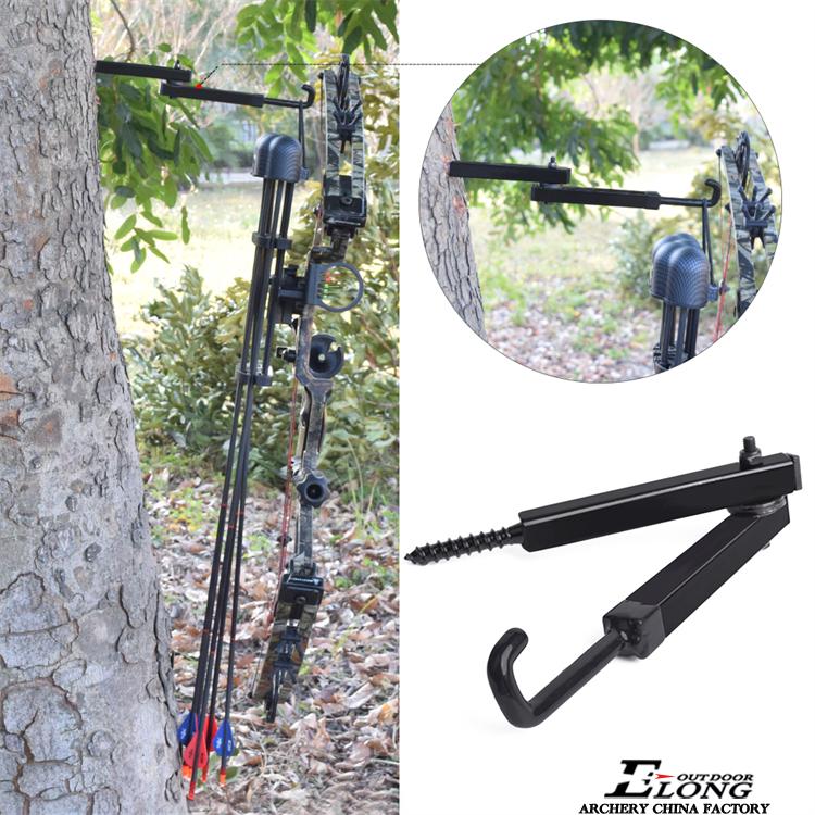 Archery Bow Hook Real Tree Stand Bow Hangers Bow Gear Holder Outdoor  Hunting Accessory