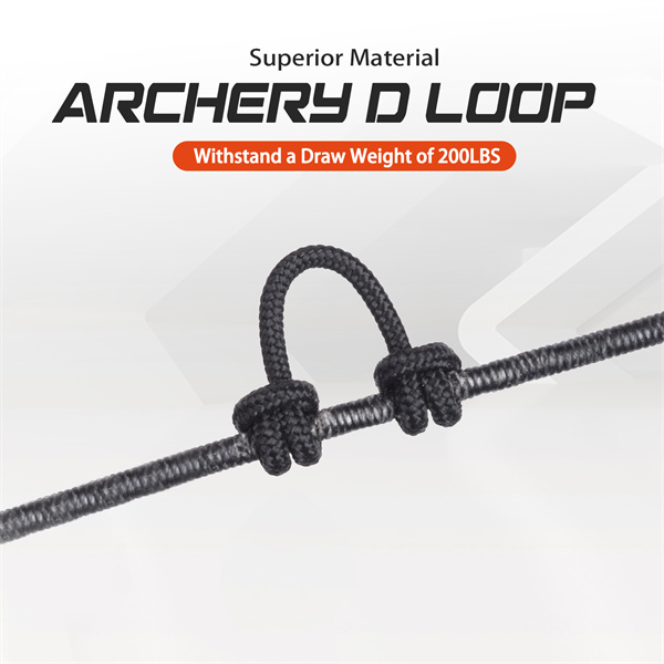 Elong Outdoor  280083-BK Archery D Loops