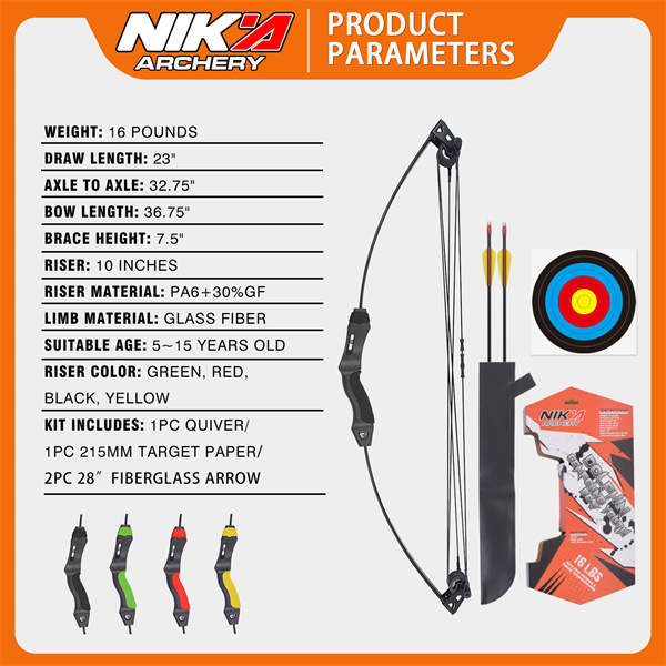 NIKA Archery 210070 Youth Compound Bow