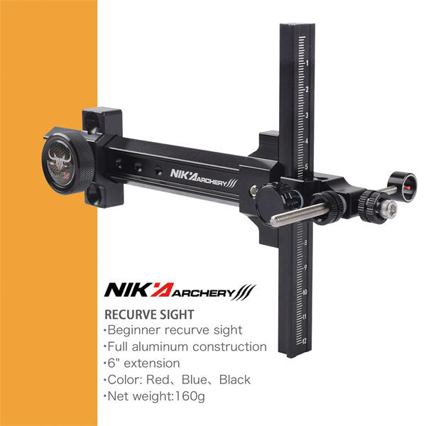 Nika SG06 6inch Recurve Bow Sight For Archers