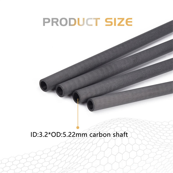 Elong Outdoor 3.2mm Carbon Fiber Shaft Arrow Shaft