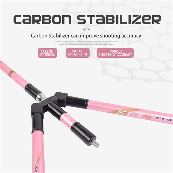 Elong Outdoor 240032 carbon fiber recurve bow stabilizer