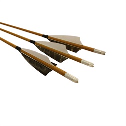 SP600 Feather Wood Camo Carbon Arrows