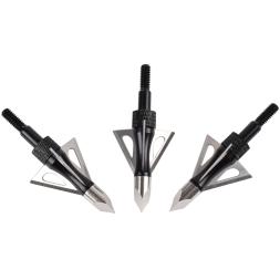 100 grain black compound bow broadhead hunting 