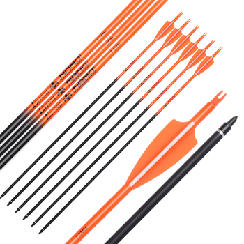 30 Inch Archery Arrows Hunting Practice Arrows Removable Tips for Compound & Recurve Bow