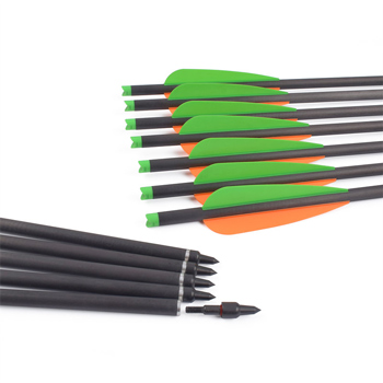 18-22 inches ID7.62mm Crossbow Hunting Carbon Bolt Arrows
