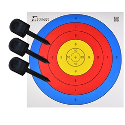 Archery Shooting Equipment Bow Gear Plastic Target Paper Face Pins