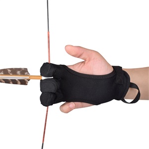 Factory Archery Shooting Adult Hand Protector Finger Tab