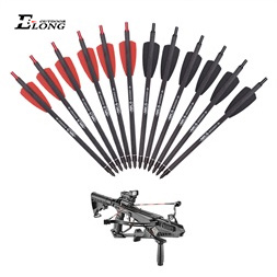 7.5 inch Cobra series crossbow bolts hunting pure carbon arrow R9 short crossbow arrows