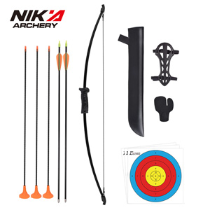 Nika Archery 36.5inch Bow and Arrows Set For Kids Takedown Youth Recurve Bow