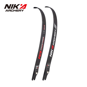 Nika Archery New Logo N3 Carbon Fiber Limbs Progress Series 68inch 70inch Recurve Bow ILF Limbs