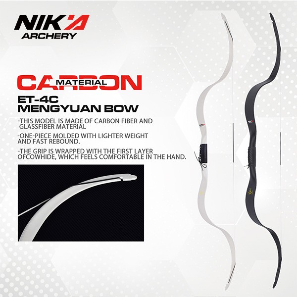 Nika ET-4C Mengyuan Crab Bow Carbon Traditional Bow