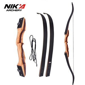 New Arrival Nika Archery Wooden Recurve Bow Competitive Shooting Hunting Bow