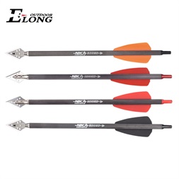 ELONG眼镜蛇系列弩狩猎碳箭R9短弩箭7.5英寸刀片箭头