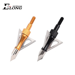 100 grain black compound bow broadhead hunting 