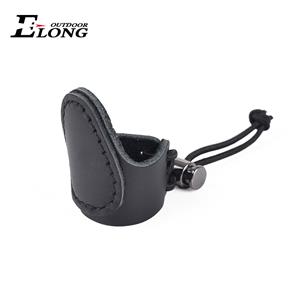 ELONG射箭皮板护指手套护具箭馆竞技比赛反曲美猎传统弓兔毛减震