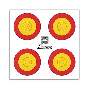 羿龙弓箭26cmx26cm多面趣味靶纸