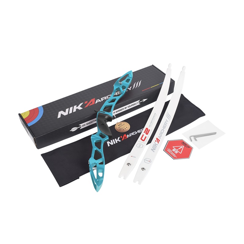 Nika Archery ET-13 with C2 Target Recurve Bow - 4